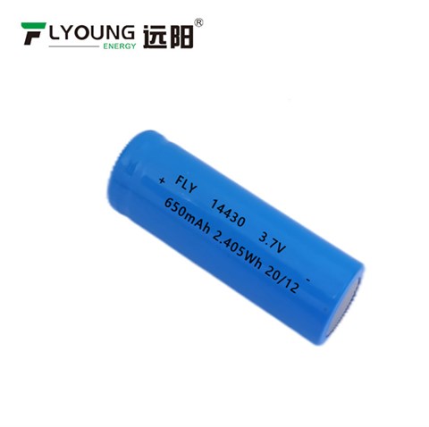 圆柱锂电池14430-650mAh