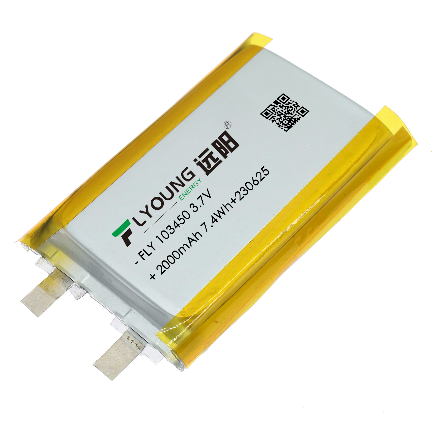 锂电池 FLY 103450-2000mAh 3.7V